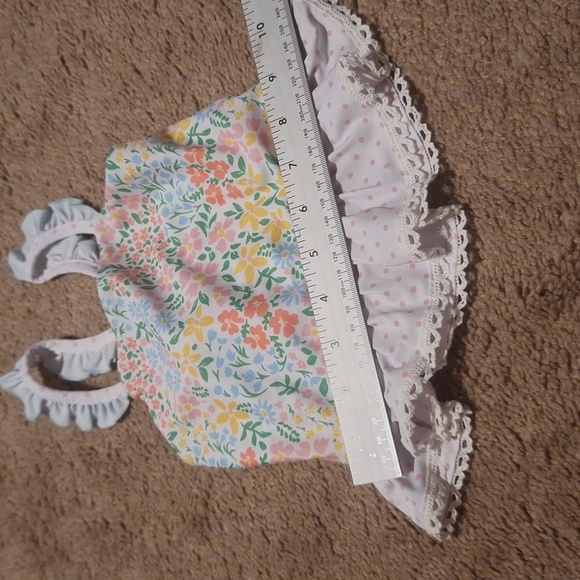 NWT/cheeky plum girls size 4t floral tank top - Picture 8 of 11